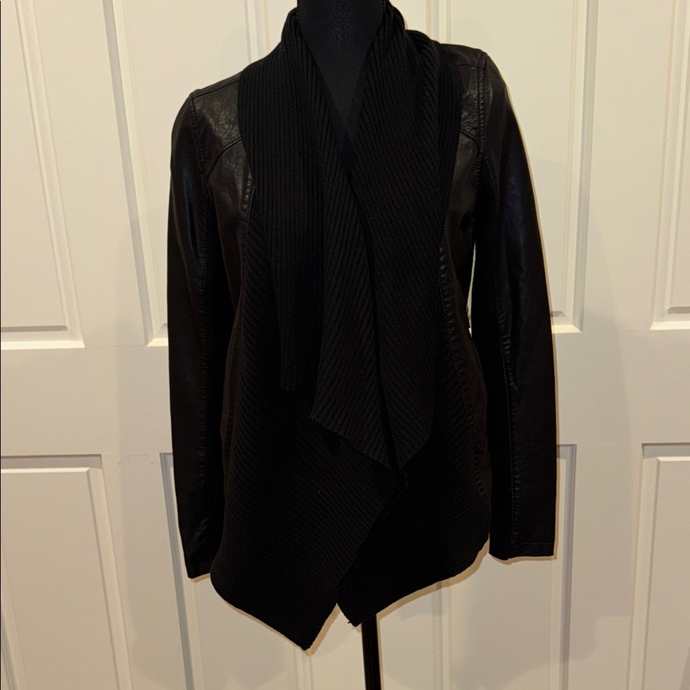 Elegant Black Women's Cardigan